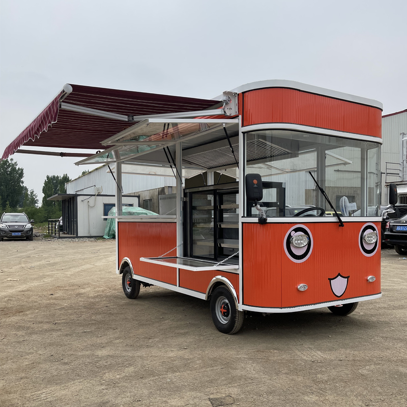 Многоцелевой аккумуляторный пакет Fast Food Snack Catering Van Truck Cart для розничной торговли товарами